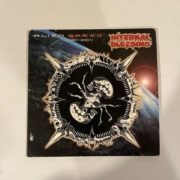 Internal Bleeding - Alien Breed CD Promo rare death metal - Picture 1 of 3